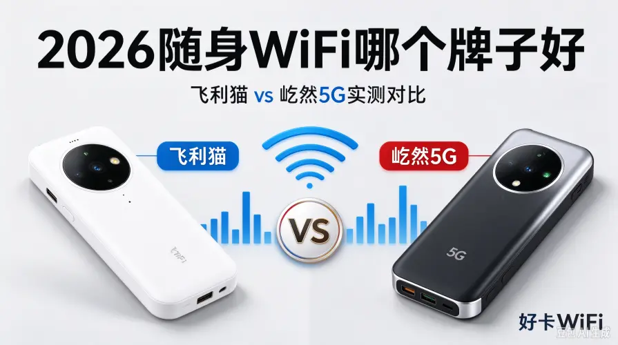2026年随身WiFi哪个牌子好？飞利猫vs屹然5G实测对比